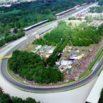 Curva parabolica dell'autodromo di Monza