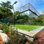 campo di padel presso il parco di Monza