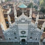 Veduta aerea del Duomo di Monza